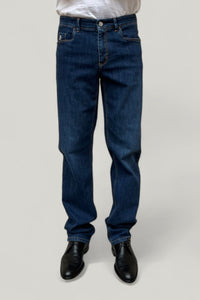 Loose-fitting denim trousers - Blue Jeans & Tobacco
