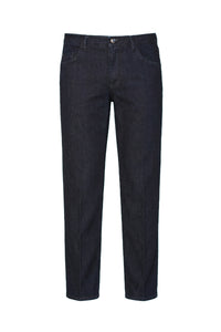 Top-stitched jeans - Blue