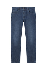 Pantalon ajusté en denim - Blue Jeans & Blue Navy