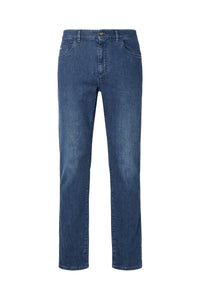 Pantalon à poche américaine en denim - Blue Jeans