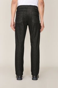 Pantalon droit en denim - Black