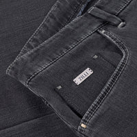 Jean coupe slim délavé - Gris
