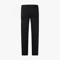 Straight washed jeans - Black