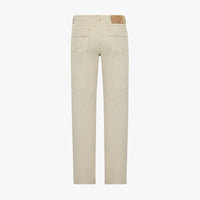 Jean à surpiqûres - Beige