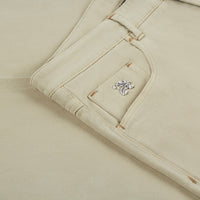 Jean à surpiqûres - Beige