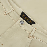 Jean à surpiqûres - Beige