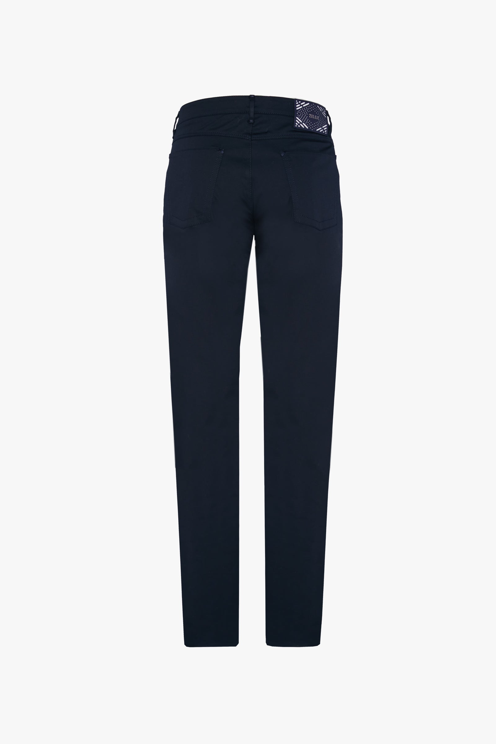 Pantalon chino à fermeture boutonnée - Bleu