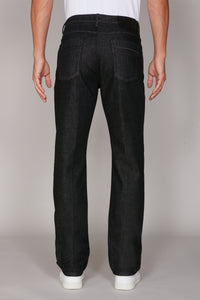 Straight-leg jeans - Black