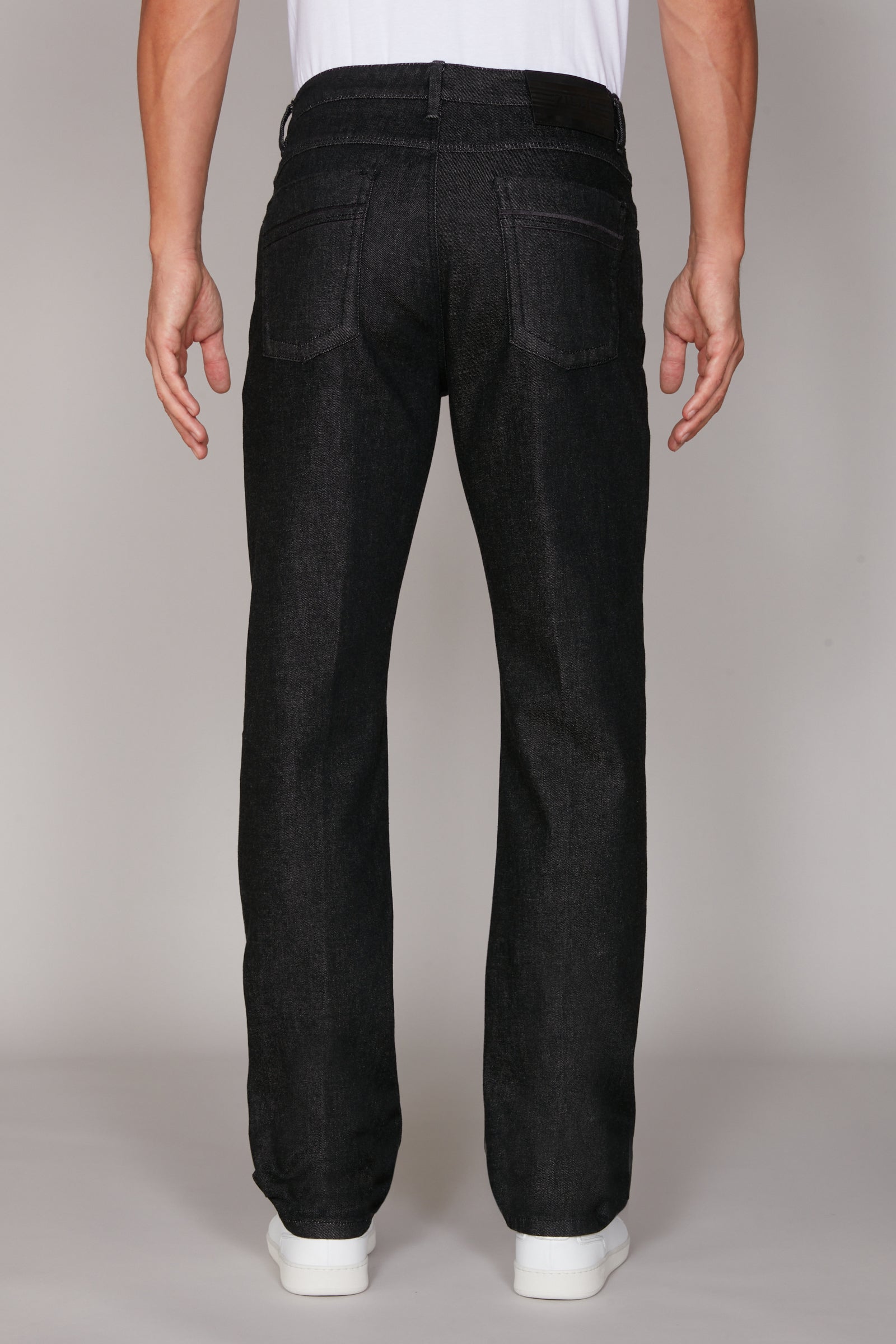 Straight-leg jeans - Black