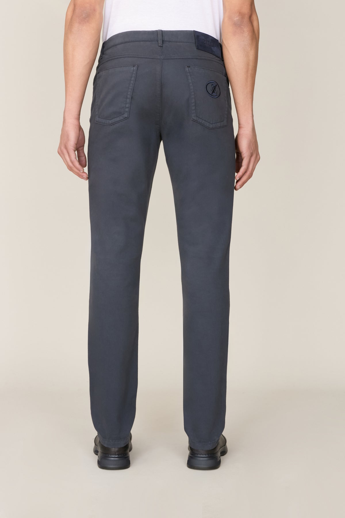 Pantalon taille basse - Dark Navy
