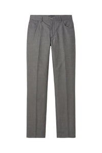 Pantalon à 5 poches en laine - Grey Anthracite