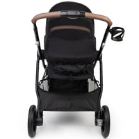 2 in 1 Compact Pushchair - Black