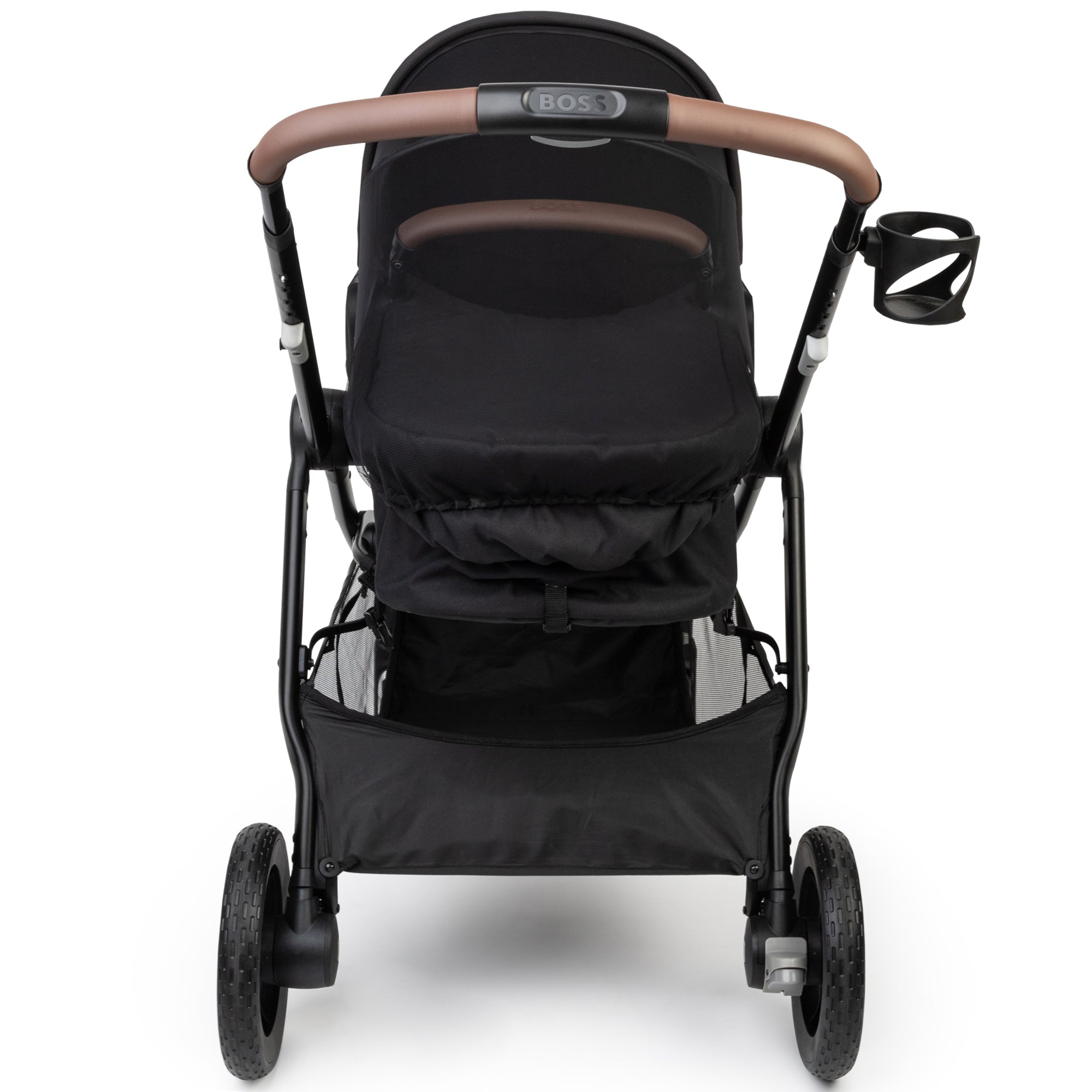 2 in 1 Compact Pushchair - Black