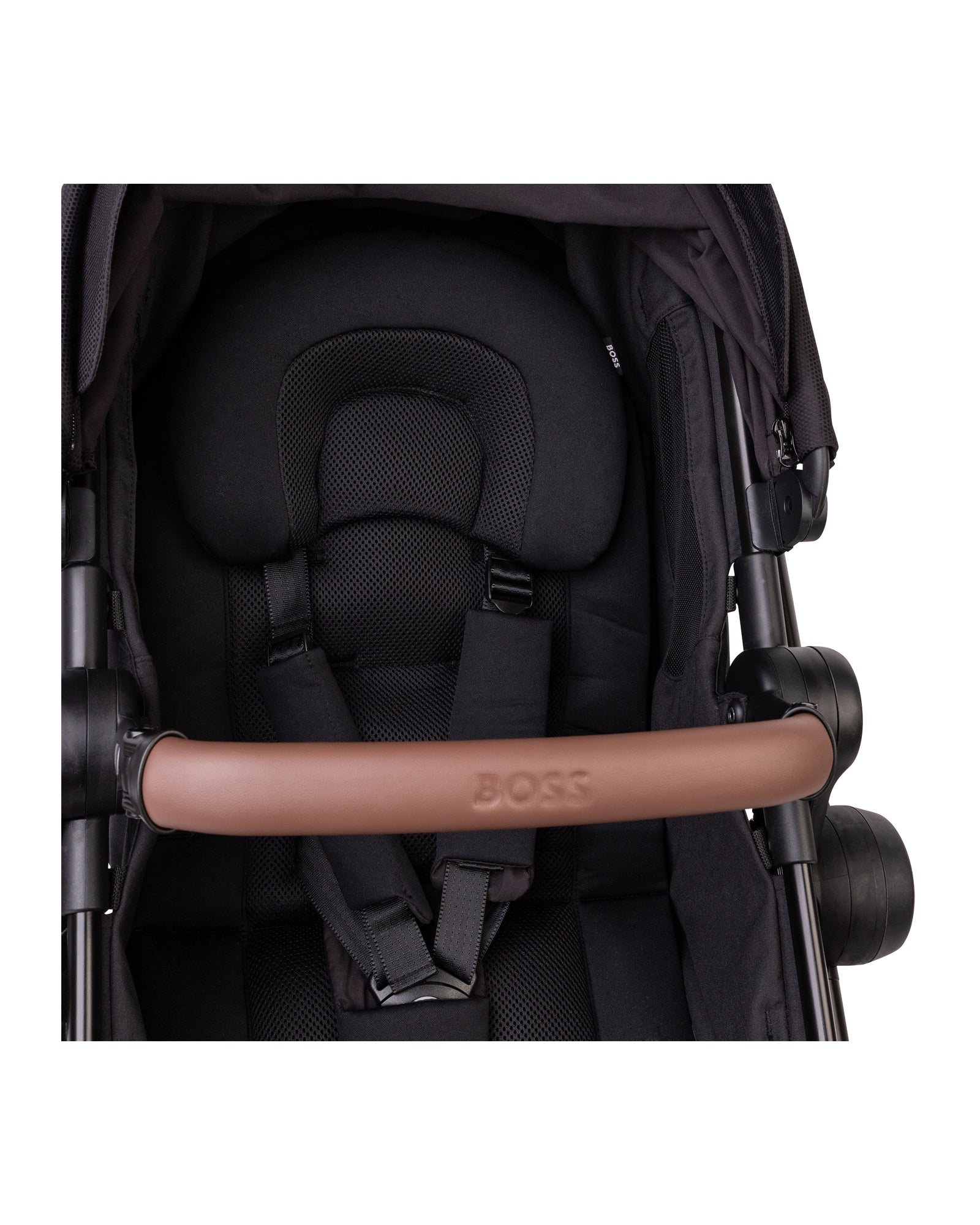 2 in 1 Compact Pushchair - Black