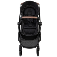 2 in 1 Compact Pushchair - Black
