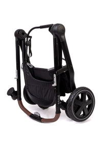 2 in 1 Compact Pushchair - Black