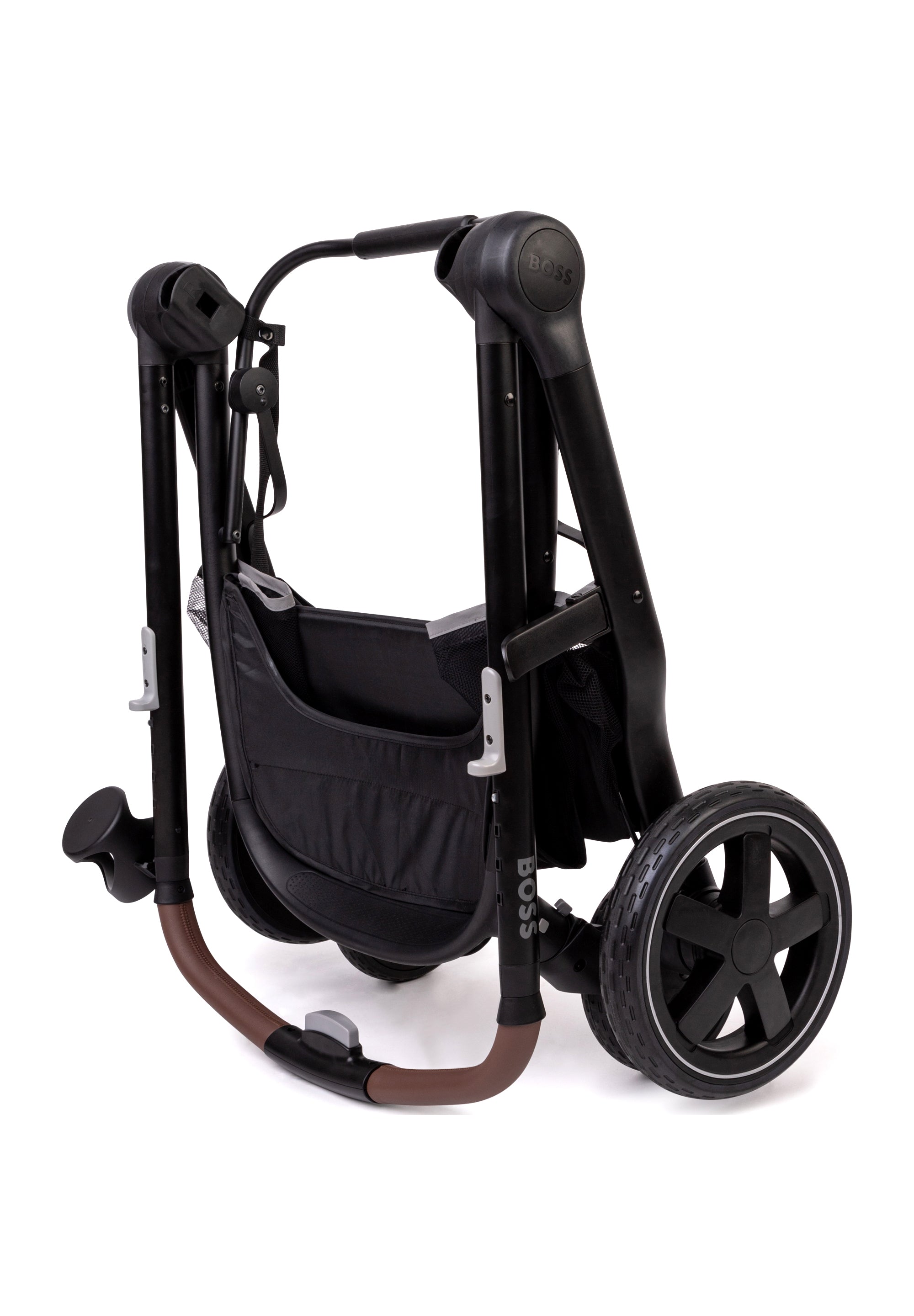 2 in 1 Compact Pushchair - Black