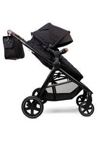 2 in 1 Compact Pushchair - Black