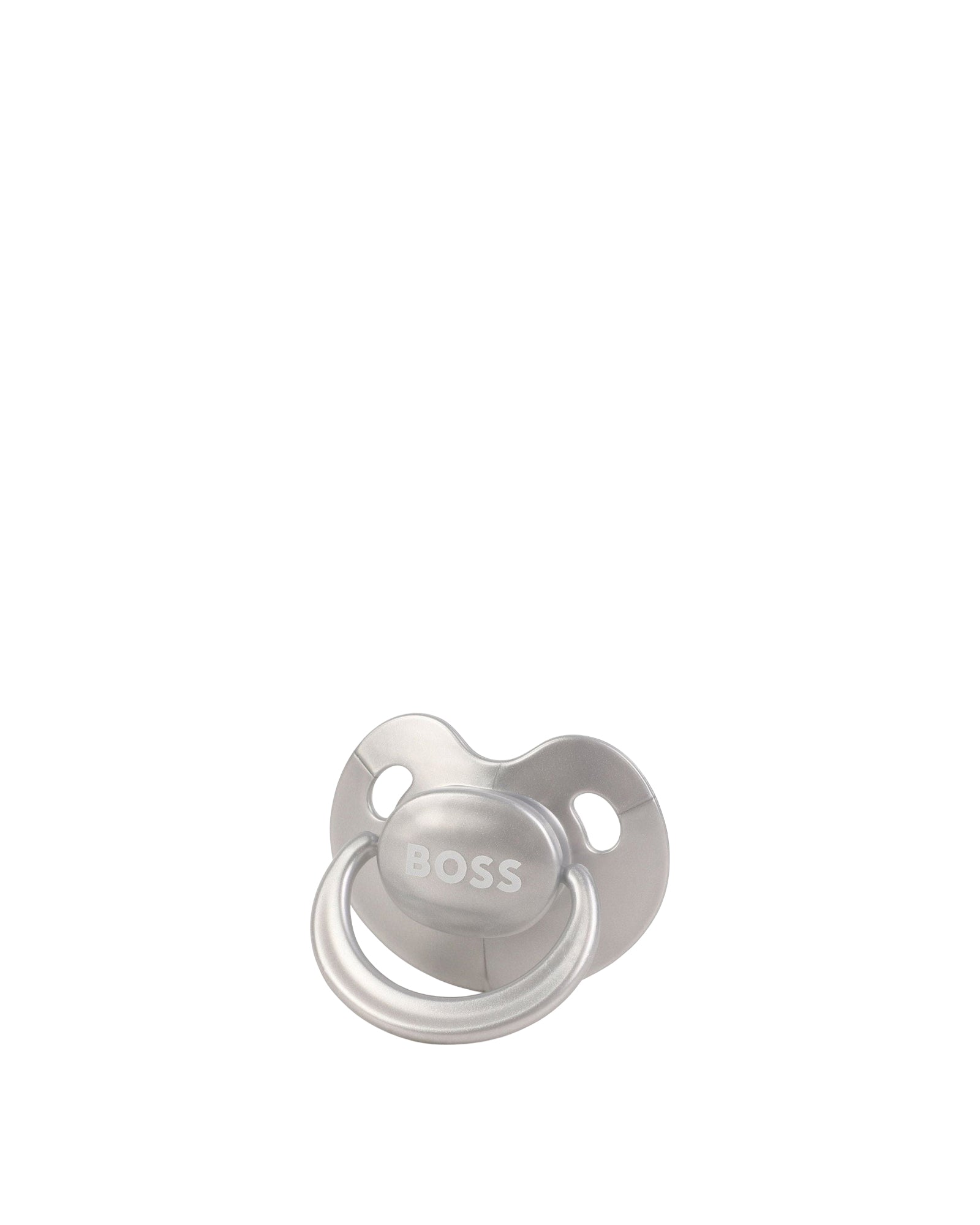 Physiological silicone teat - Silver