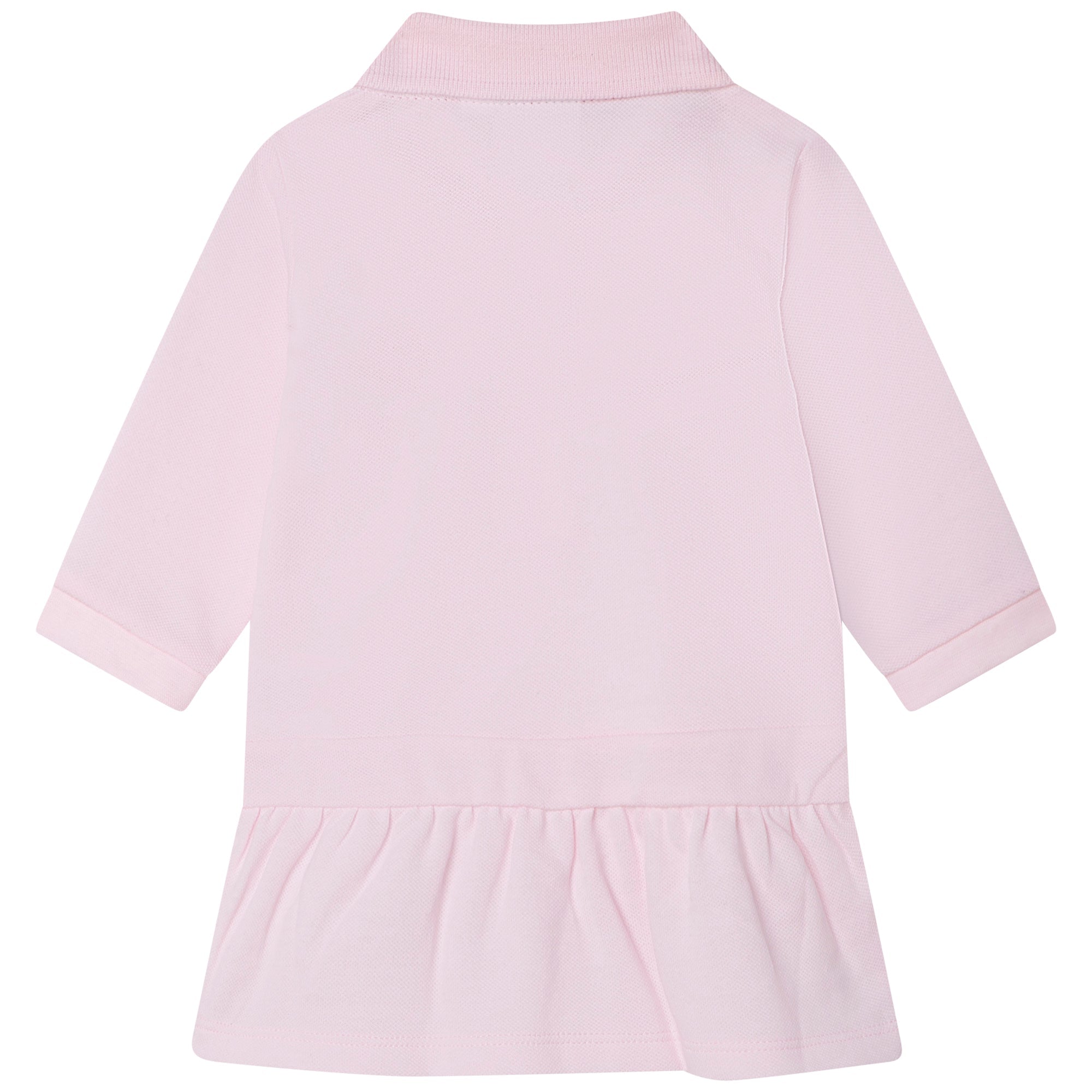BOSS Robe polo en coton - Baby Pink