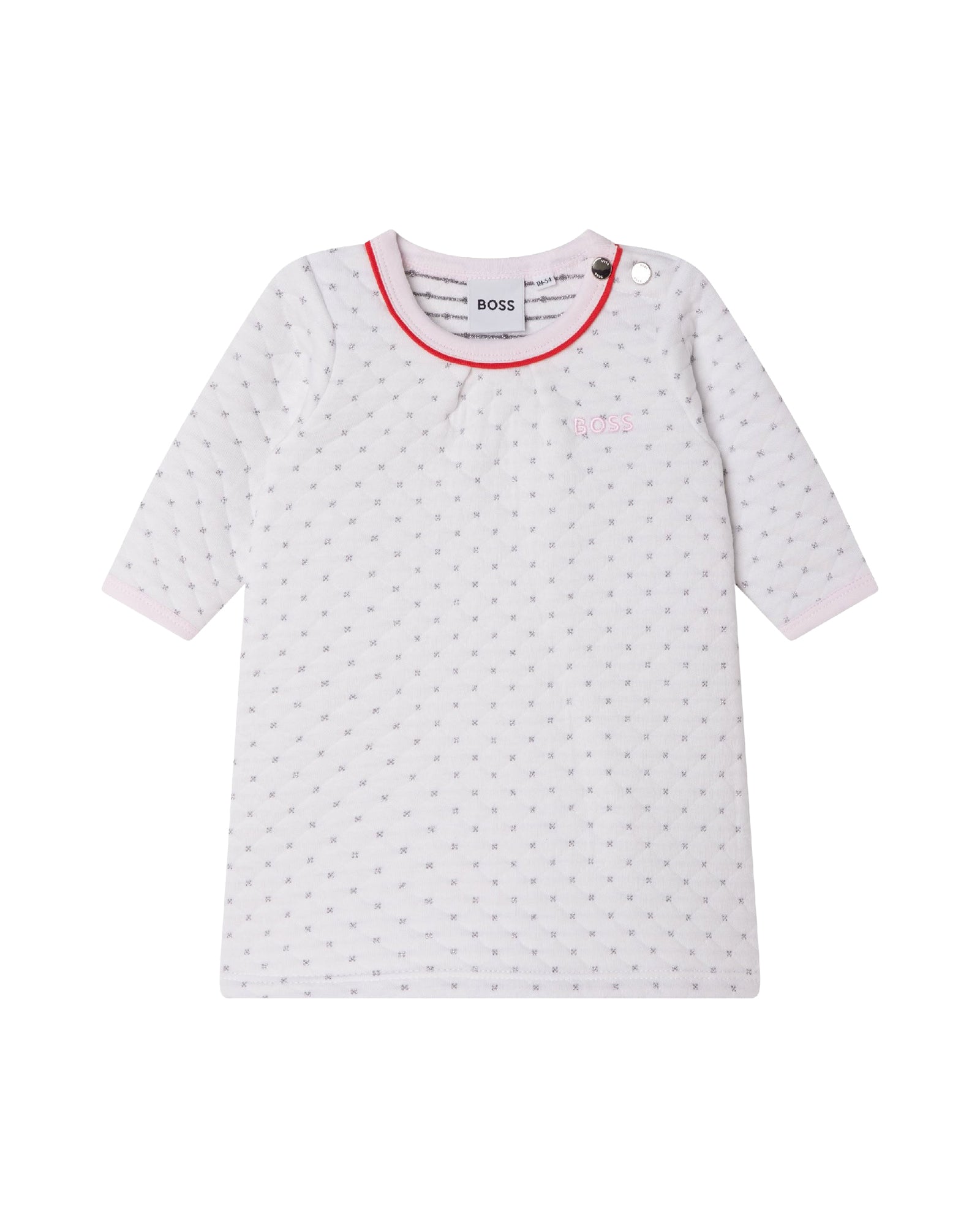 Quilted dress - White