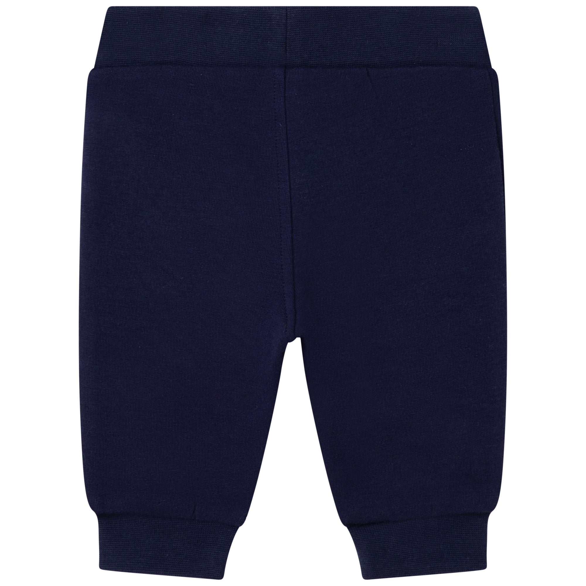 Pantalon de jogging Boss en coton - Bleu cargo