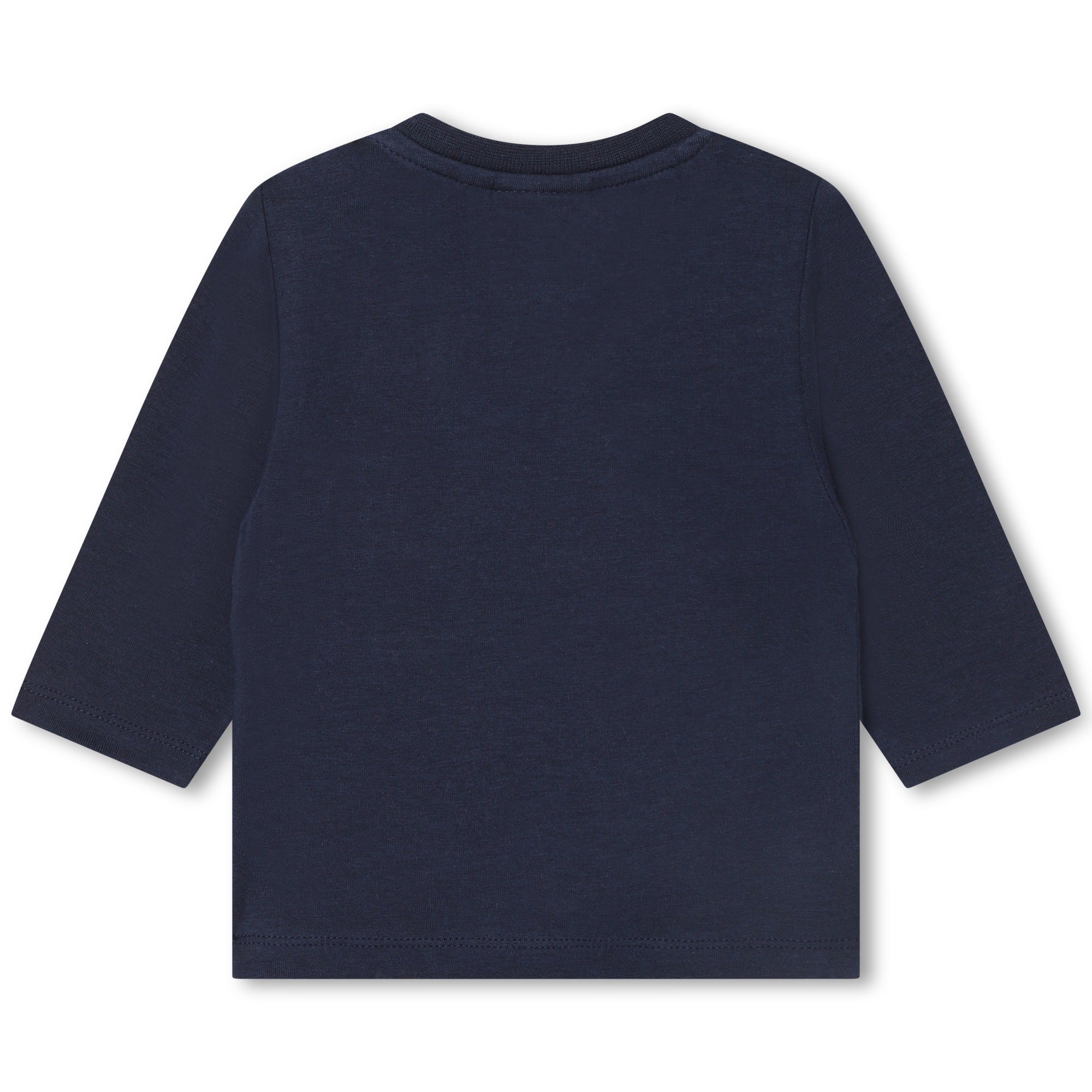 T-shirt à manches longue col rond - Bleu Cargo