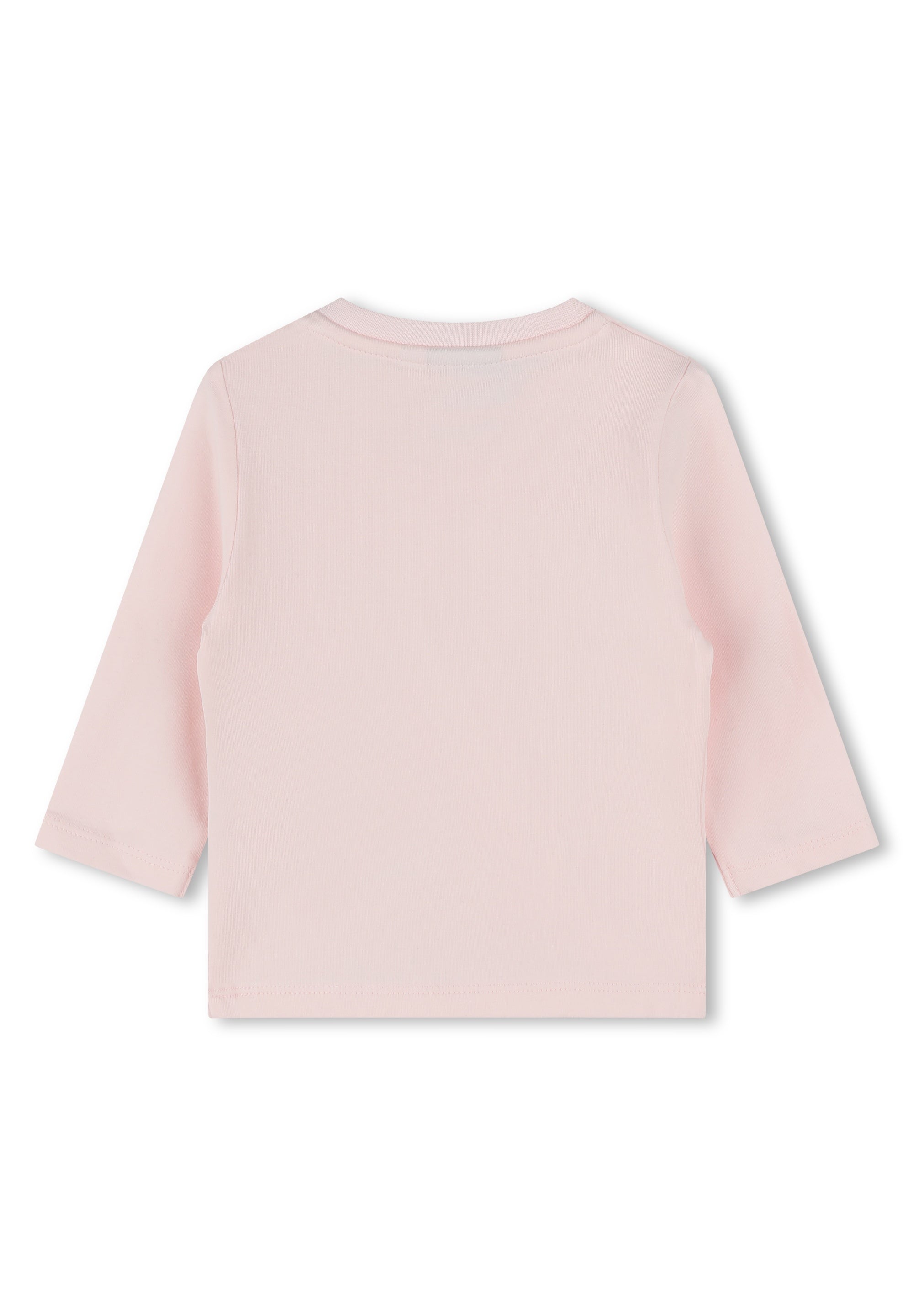 T-shirt manches longues en coton - Baby Pink