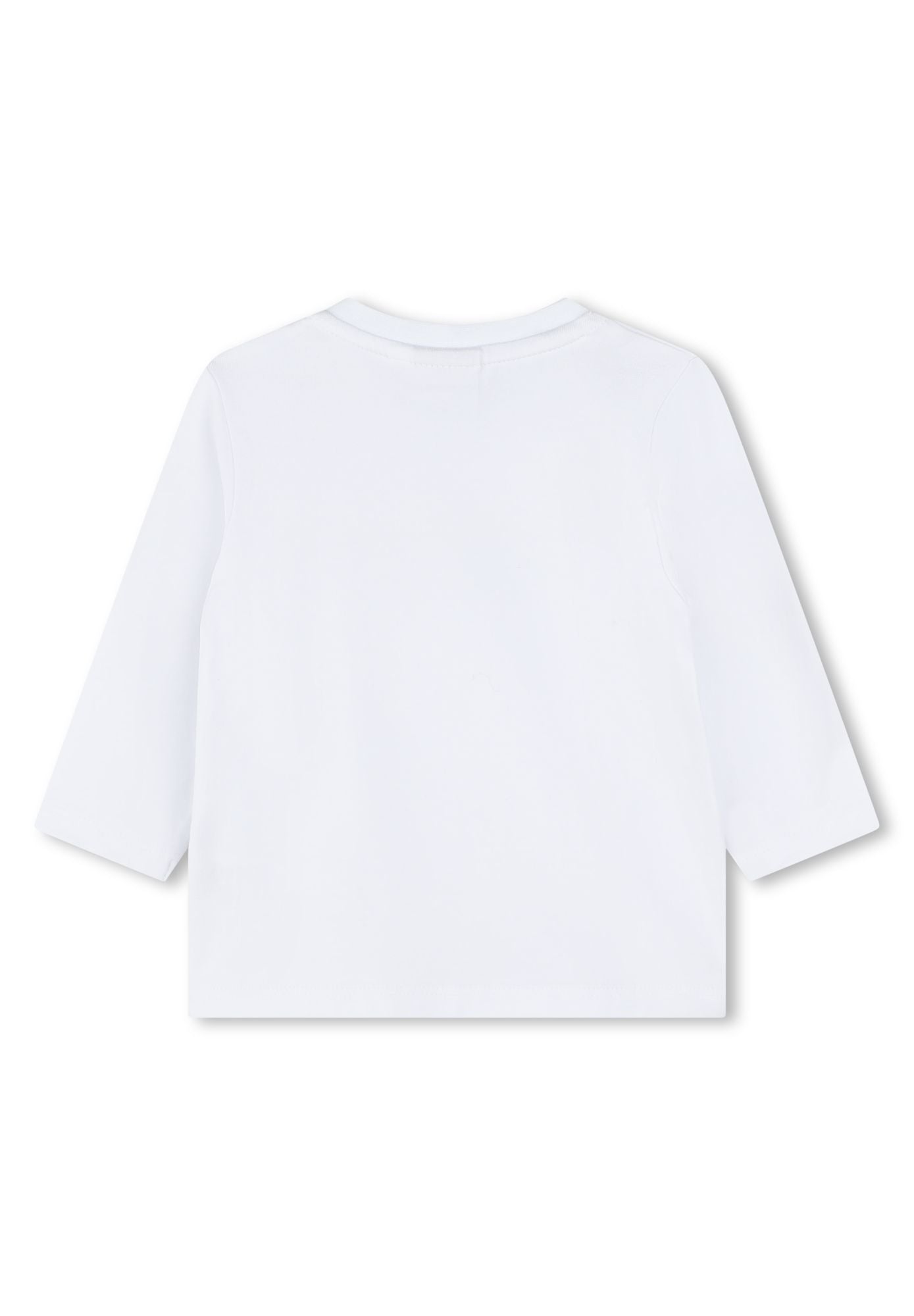 Cotton t-shirt, trousers and cardigan set - Ciel