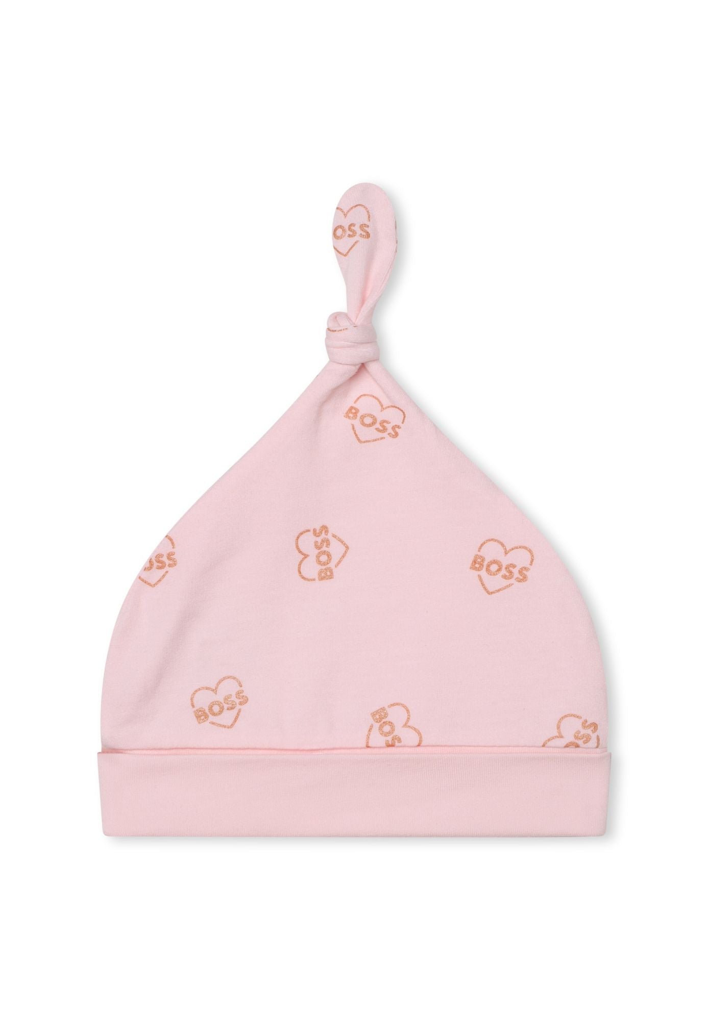 Ensemble pyjama et bonnet en coton - Baby Pink