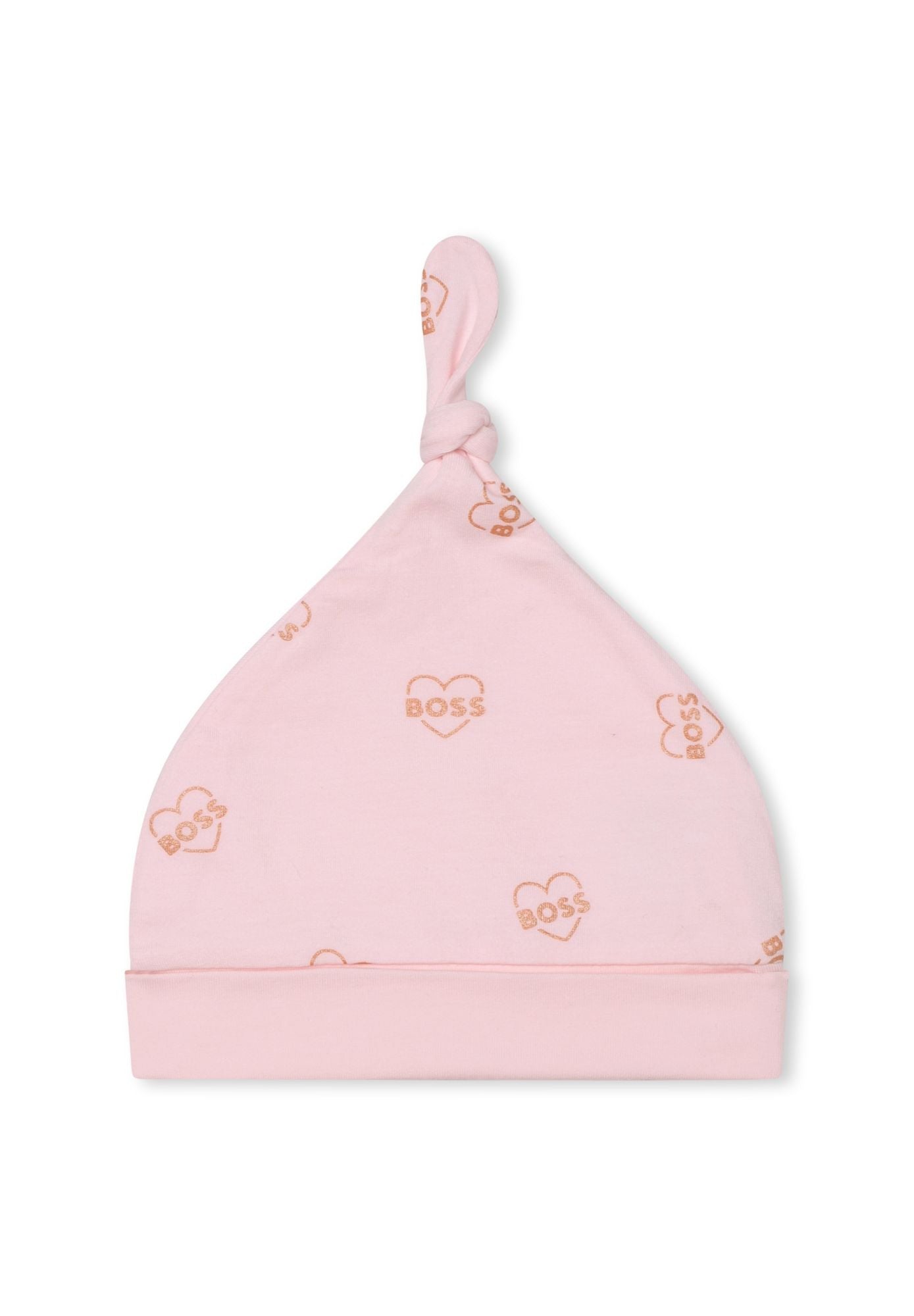 Ensemble pyjama et bonnet en coton - Baby Pink
