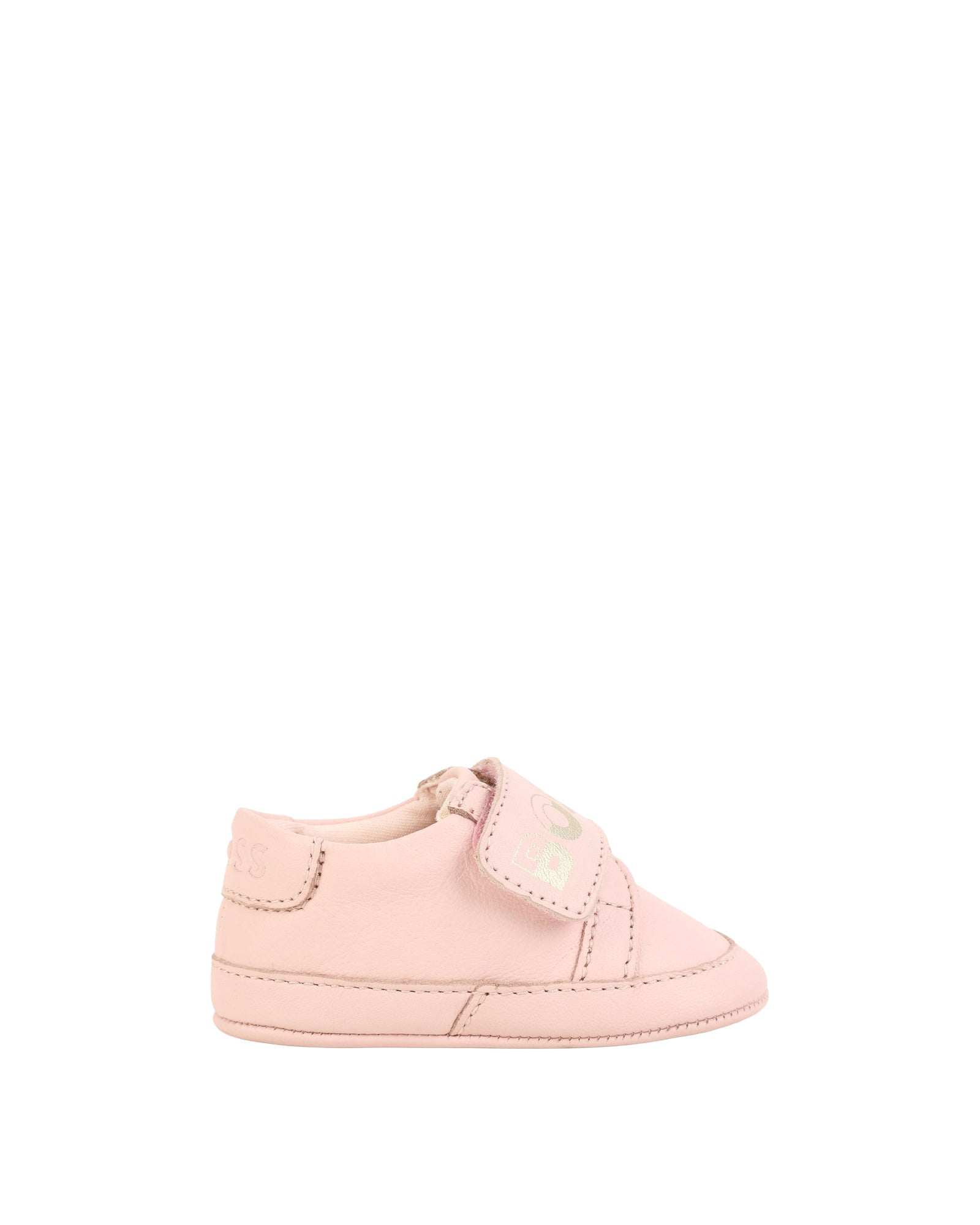 Soft leather slippers - Baby Pink