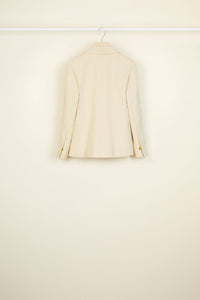 Short cotton jacket - Vanilla