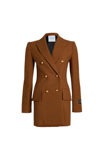 Veste croisée en tweed de laine - Autumn