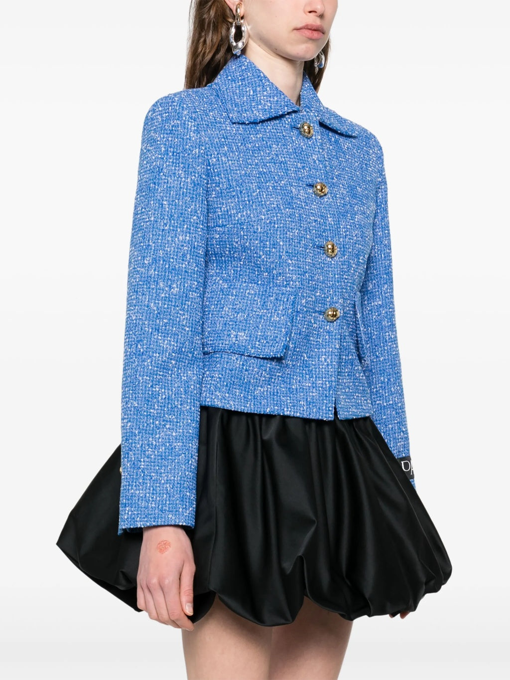 Veste courte en tweed de laine - Autumn