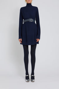 Robe courte Jack en laine - Navy