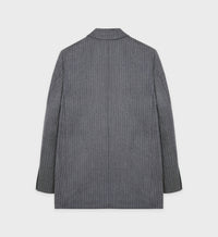 Blazer Friars à rayures en laine - Grey
