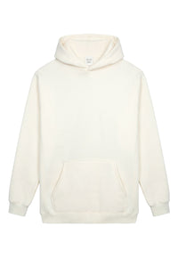 Sweat à capuche unisexe Jackie en coton - Lait