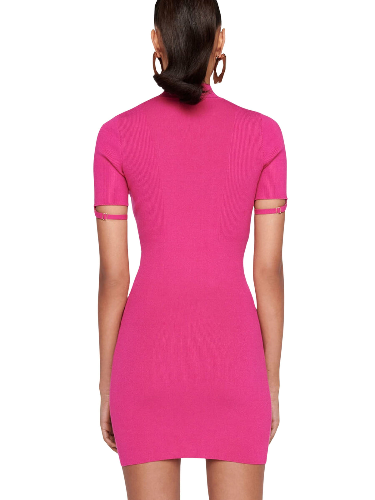 Robe courte Torre en maille - Pink
