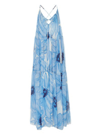 320€ / 0 sold //0 QTY / ST0%   Robe longue Mistral - Print Blue Flowers