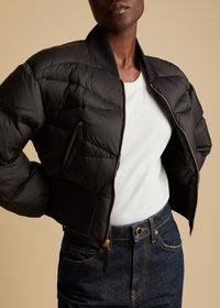 Janet puffer jacket - Black