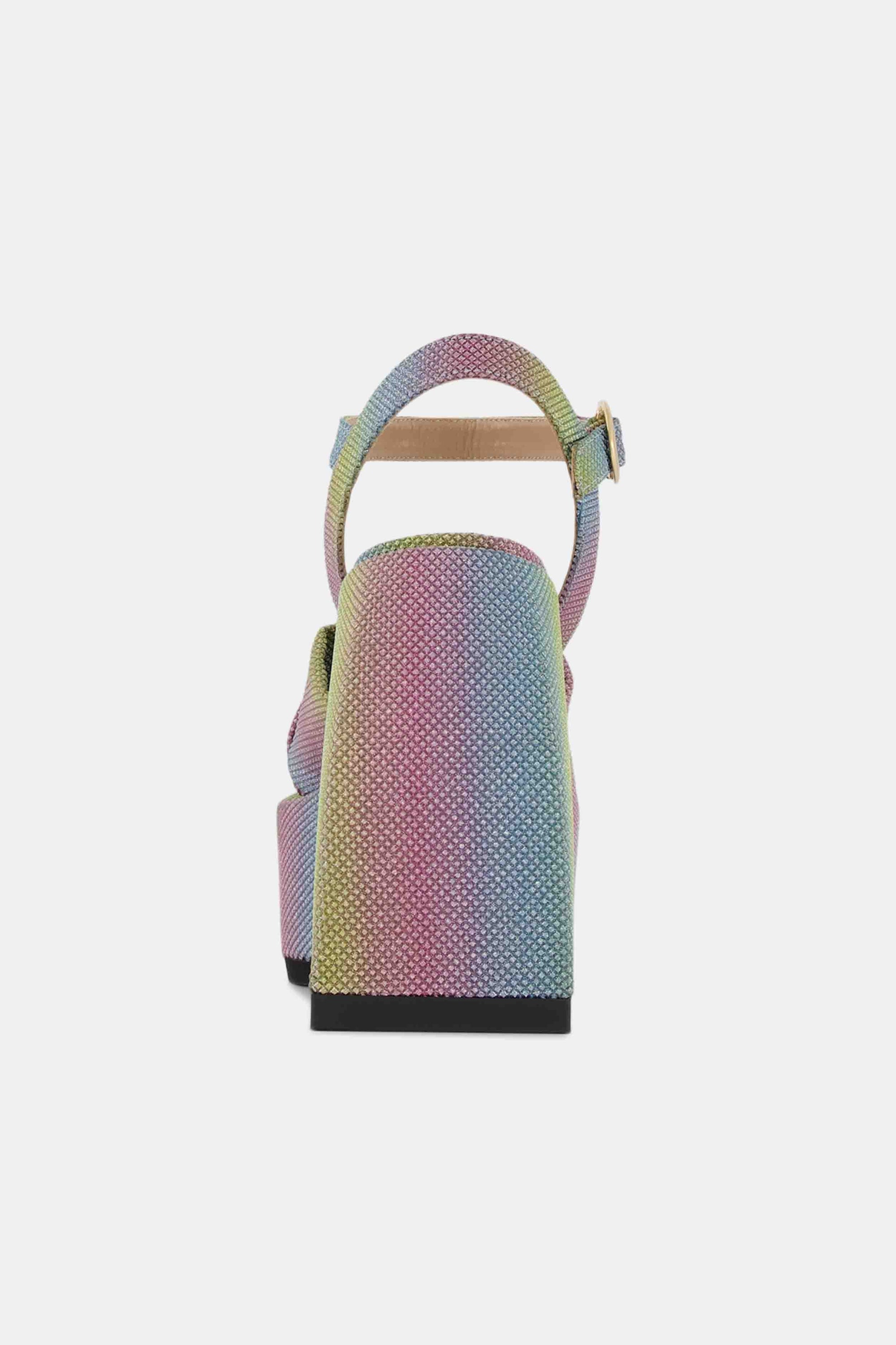 Bulla Joni 120 platforms - Sparkling rainbow