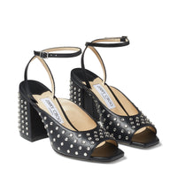 ZNO STOCK 0 DJV 2/0 ST 0% Price 190 / Reco 200 BLACK/CRYSTAL Sandal JASSIDY 85