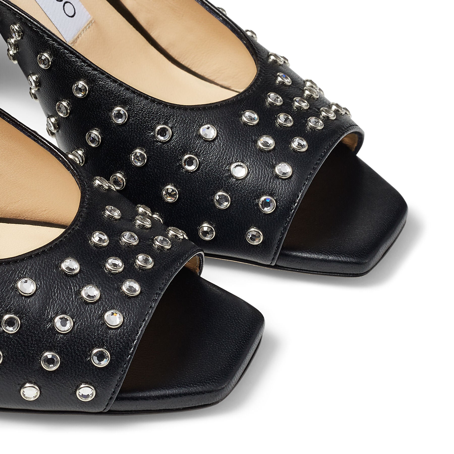 ZNO STOCK 0 DJV 2/0 ST 0% Price 190 / Reco 200 BLACK/CRYSTAL Sandal JASSIDY 85