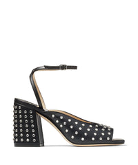 ZNO STOCK 0 DJV 2/0 ST 0% Price 190 / Reco 200 BLACK/CRYSTAL Sandal JASSIDY 85