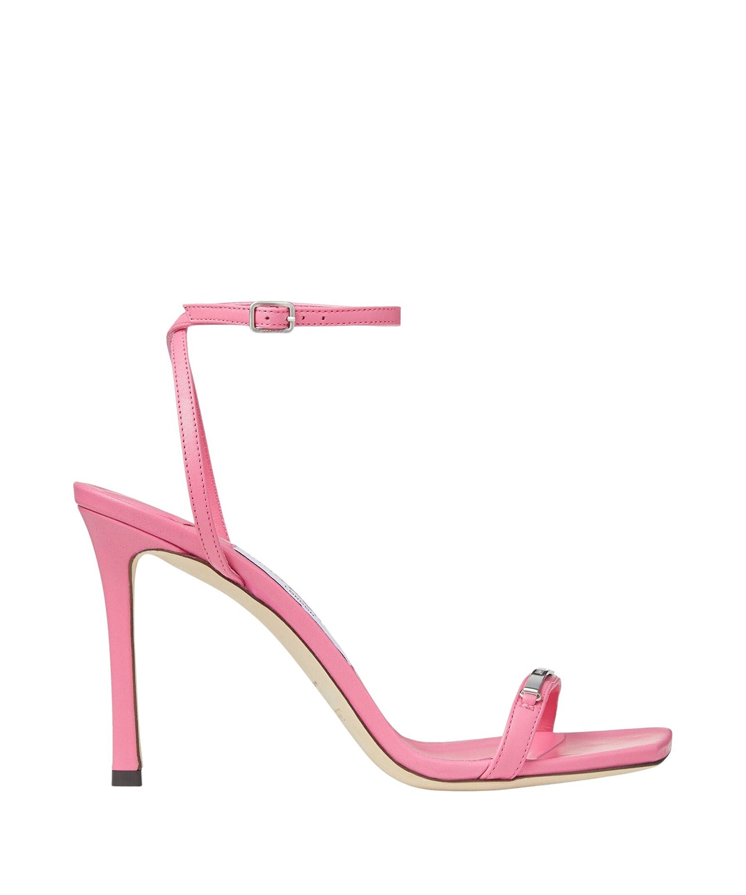 Sandales Jaxon 95 en cuir - Candy Pink