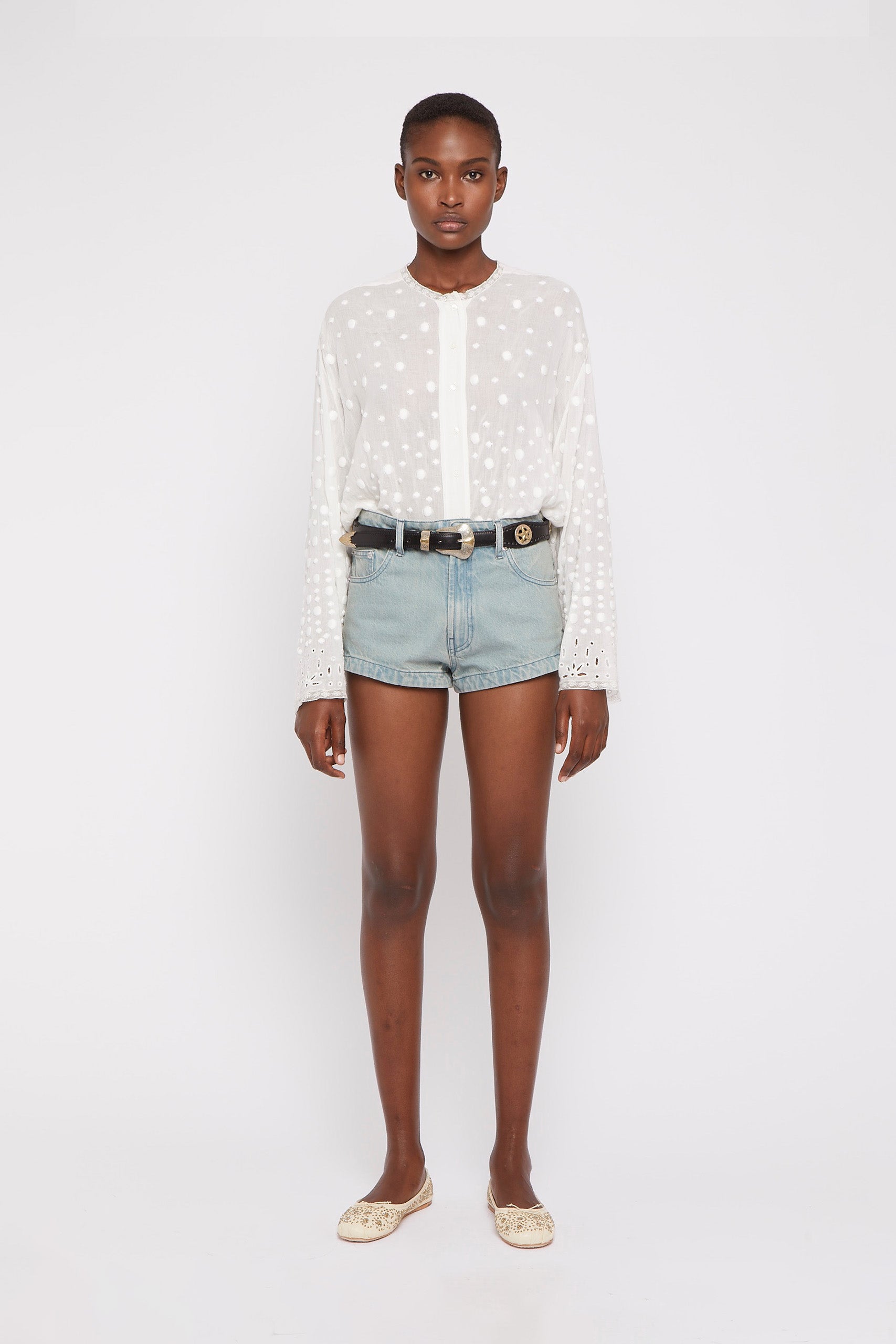 ZNOSTOCK_WHITE SHIRT JAY - White