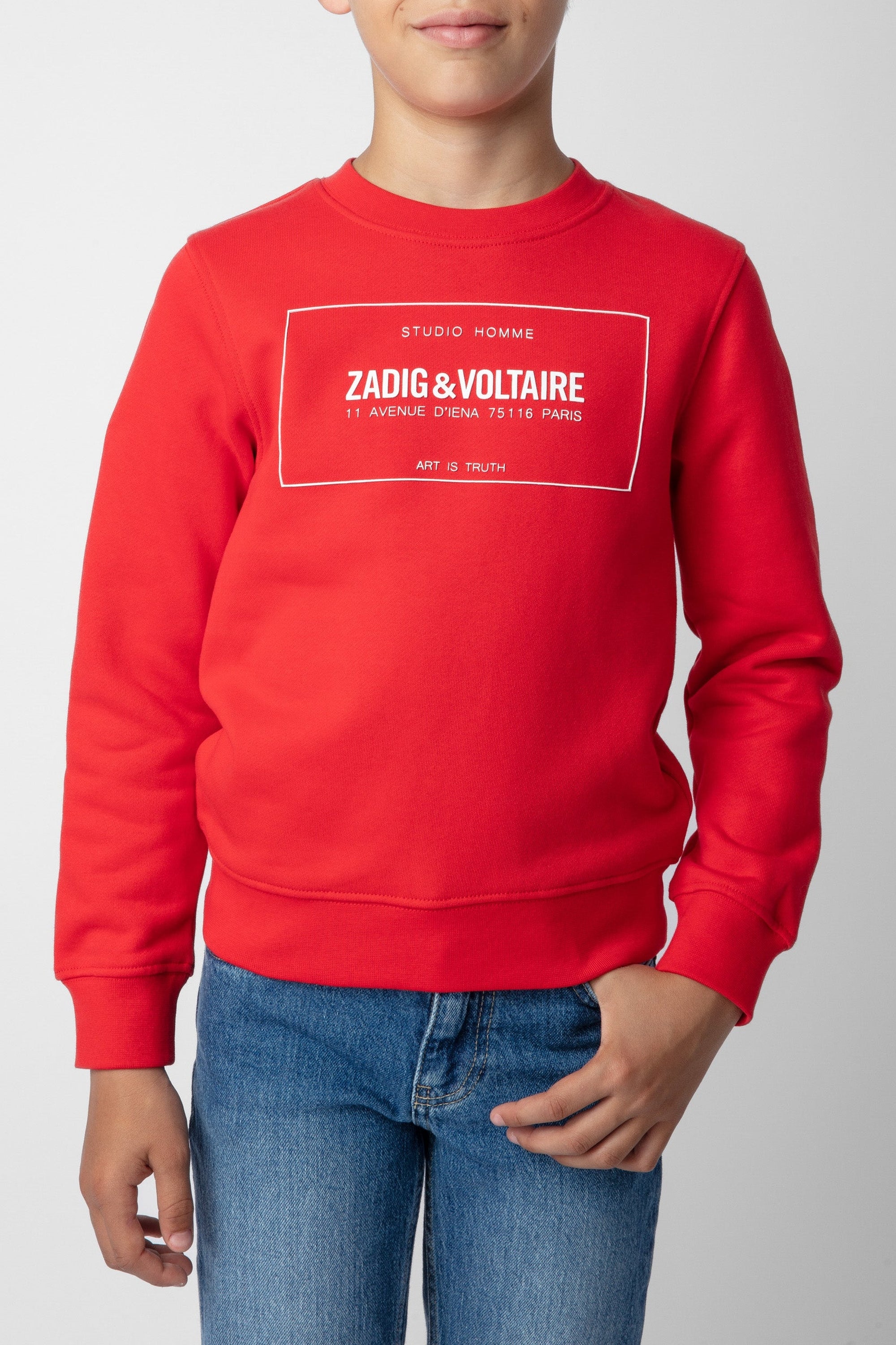 Sweat-shirt Simba - Rouge
