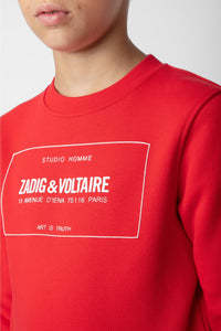 Sweat-shirt Simba - Rouge