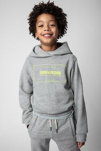 ZHORS LIGNE GRIS ALVIN BOYS SWEATER